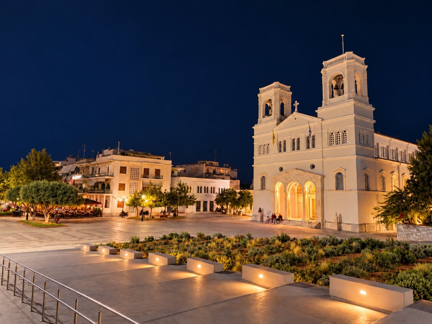 Η κεντρική πλατεία του Πύργου